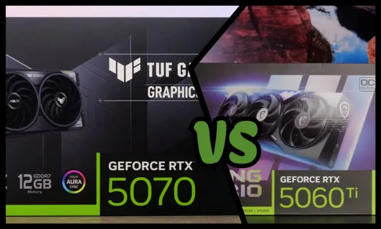 RTX 5060 Ti vs RTX 5070 : Laquelle choisir en 2025 ? 1 RTX 5070 vs RTX 5060 Ti
