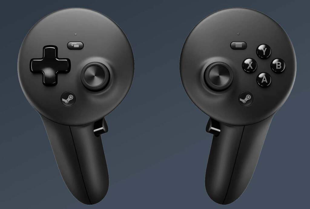Steam Frame Controllers avec joysticks magnétiques 01