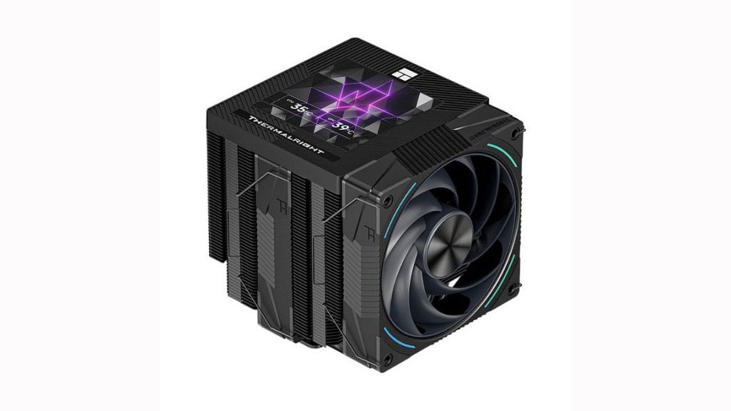 Thermalright PS120 VISION SNOW/EVO : ventirad double tour avec écran LCD 2 Thermalright PS120 VISION noir