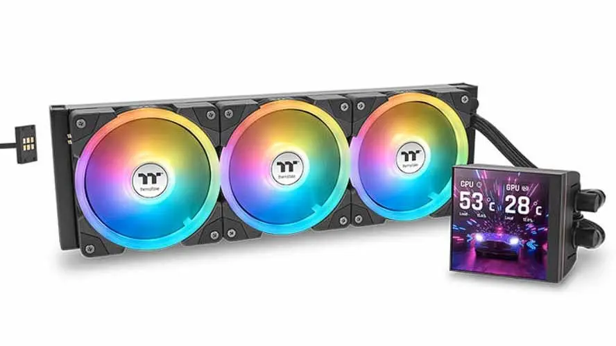 Thermaltake MAGFloe Ultra : l'AIO révolutionnaire doté d’AI Forge 2 Thermaltake MagFloe 360 noir