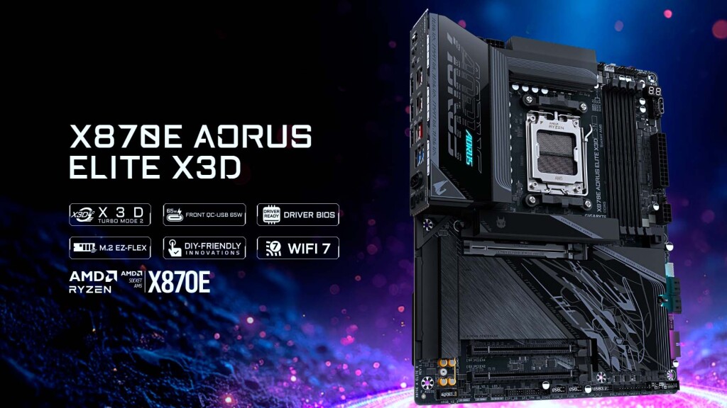 X870E AORUS ELITE X3D 01