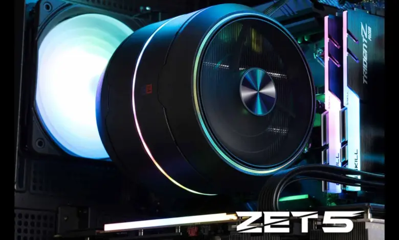 ZALMAN dévoile le ventirad ZET5 avec un design type turbine 1 ZALMAN ZET5 Couv