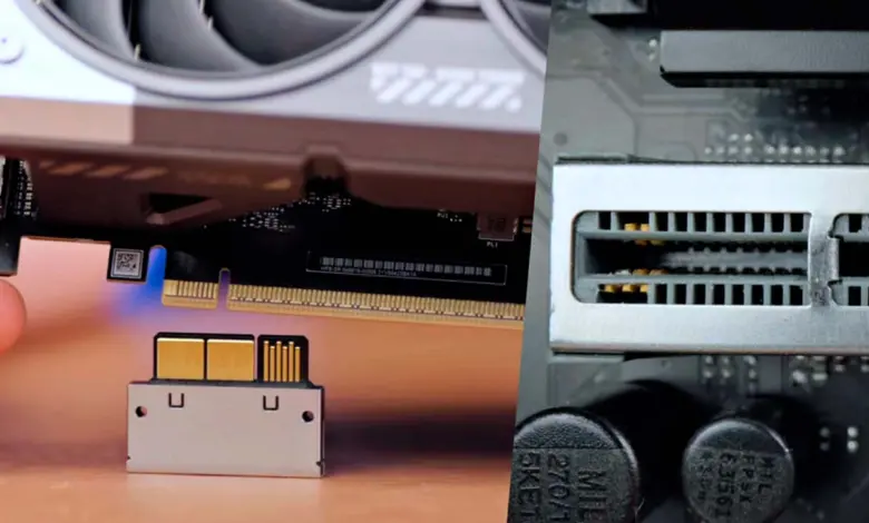 ASUS expérimente un slot PCIe renforcé délivrant 250 W pour cartes graphiques sans câble 1 asus pcie slot renforce 250w gpu