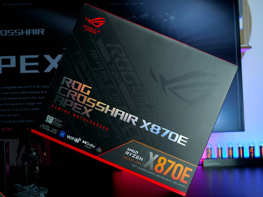 Le Système AGESA d'AMD : Guide Complet du Firmware qui Révolutionne les Performances PC 3 asus rog crosshair x870e apex box recto