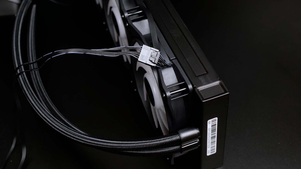 be quiet pure loop 3 lx 360 ventilateurs cables 02