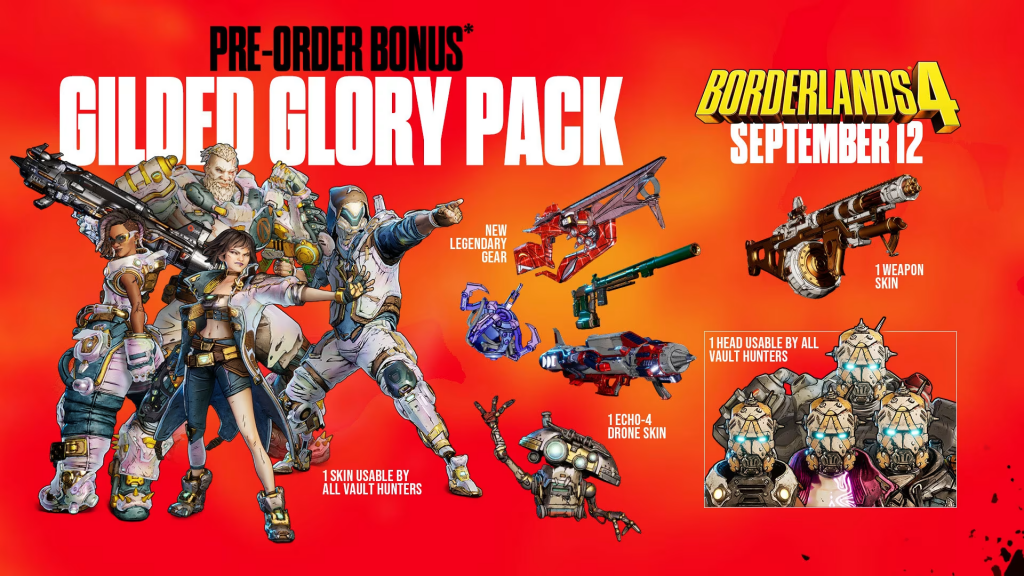 NVIDIA GeForce Game Ready 581.29 : optimisé pour Borderlands 4 et Dying Light The Beast 2 borderlands 4 dying light the beast geforce game ready driver BL4 Gilded Glory Pack