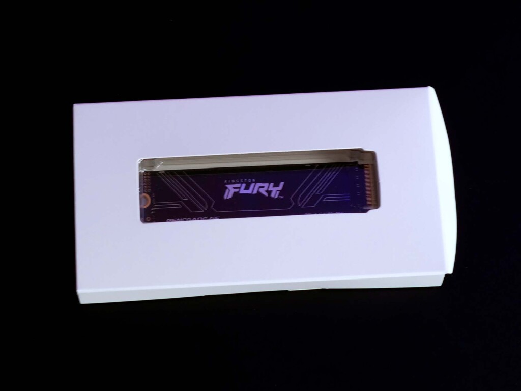 kingston fury renegade g5 nvme m2 ssd box contenu