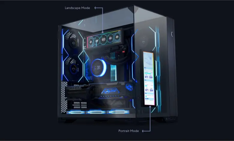 lian li 8.8 lcd monitor