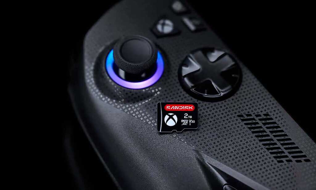 Sandisk lance microSD et SSD certifiés pour Asus ROG Xbox Ally et Xbox Ally X, en parallèle des précommandes 2 microsd sandisk rog xbox ally