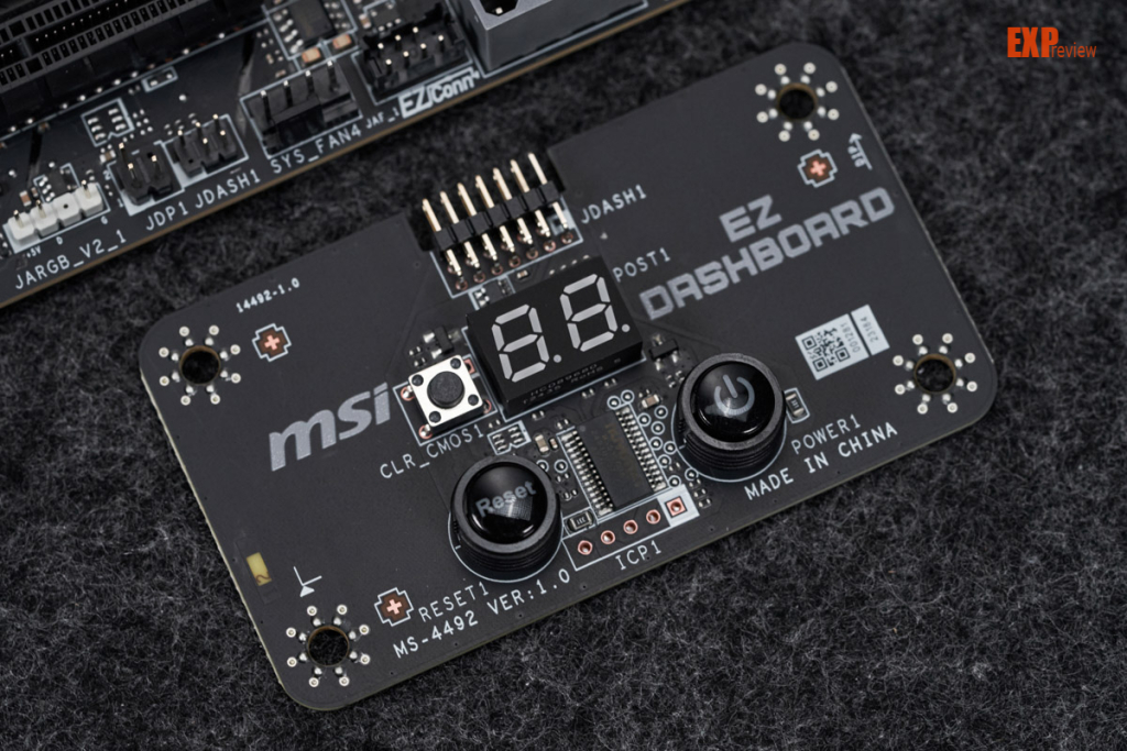 Test MSI B850 MPOWER : quand l'intelligence prime sur la démesure 3 msi b850 mpower EZ dashboard