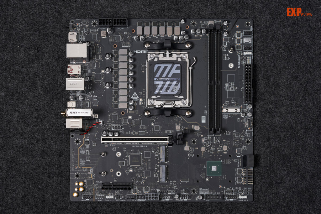 Test MSI B850 MPOWER : quand l'intelligence prime sur la démesure 6 msi b850 mpower pcb