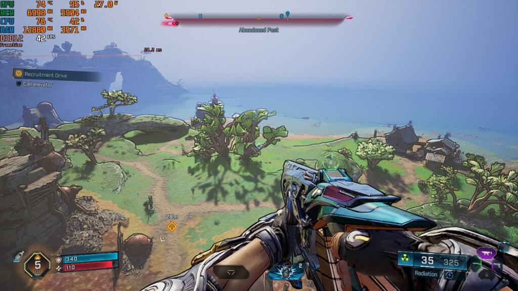 Borderlands 4 performance sur console portable : test complet Steam Deck et ROG Ally X 8 rog ally x screenshots 70