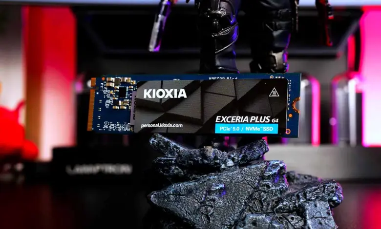 test Kioxia Exceria Plus G4 2 to