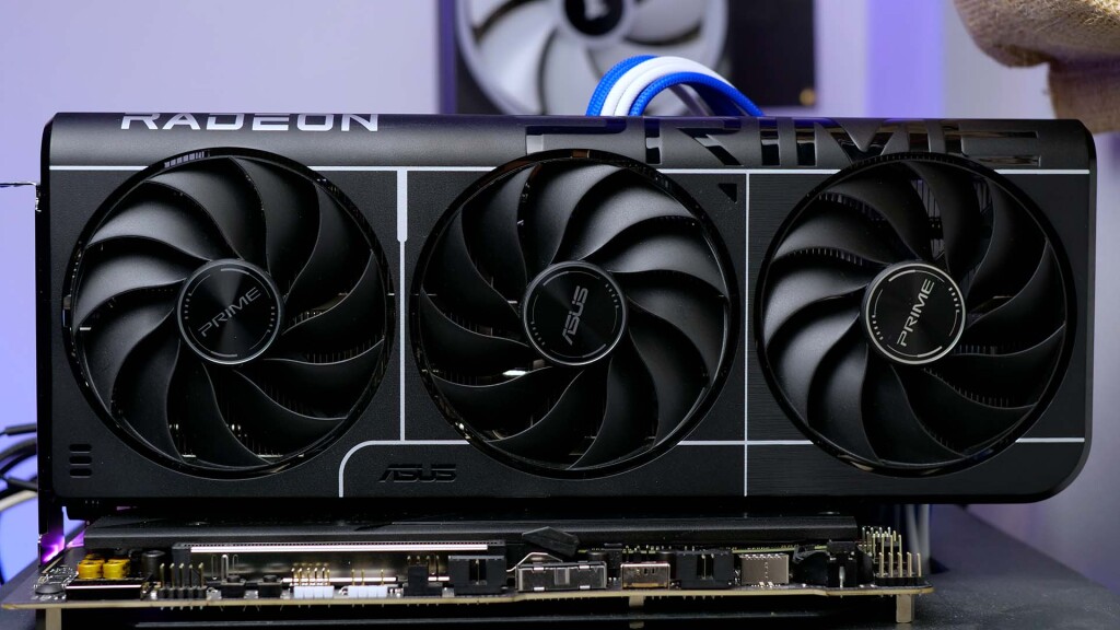 RX 9060 XT vs RTX 5060 Ti : duel milieu de gamme AMD RDNA 4 contre NVIDIA Blackwell 9 test asus prime rx 9060 xt o16g 02