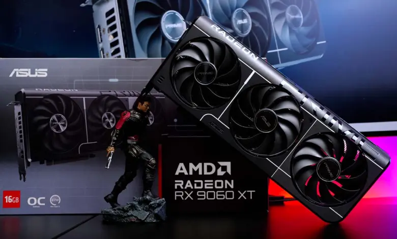 test asus prime rx 9060 xt o16g Hero