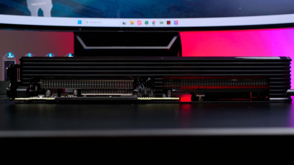 test asus prime rx 9060 xt o16g dissipateur