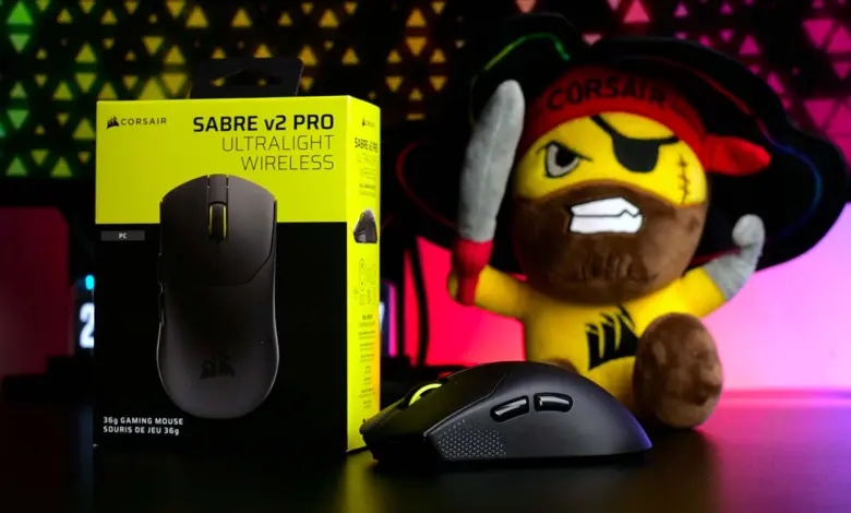 test corsair sabre v2 pro ultralight