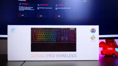 test msi strike pro wireless