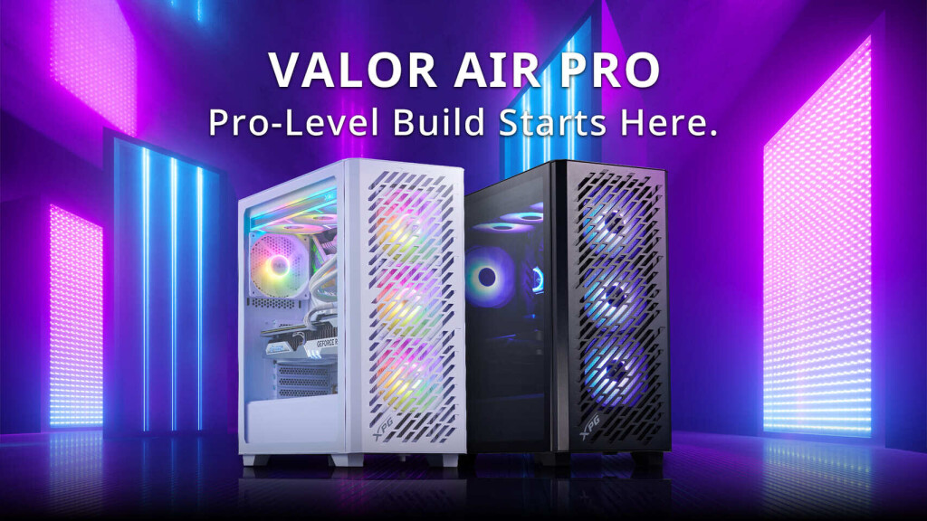 XPG VALOR AIR PRO : boîtier gaming XXL et premier ventirad MAESTRO PLUS 2 xpg valor air pro maestro plus air cooler series