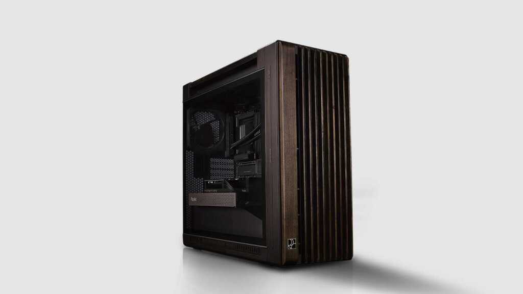 ASUS dévoile les boîtiers PC ProArt PA401 et PA602 Wood Edition aux couleurs rétro 6 ASUS ProArt PA602 rétro brown