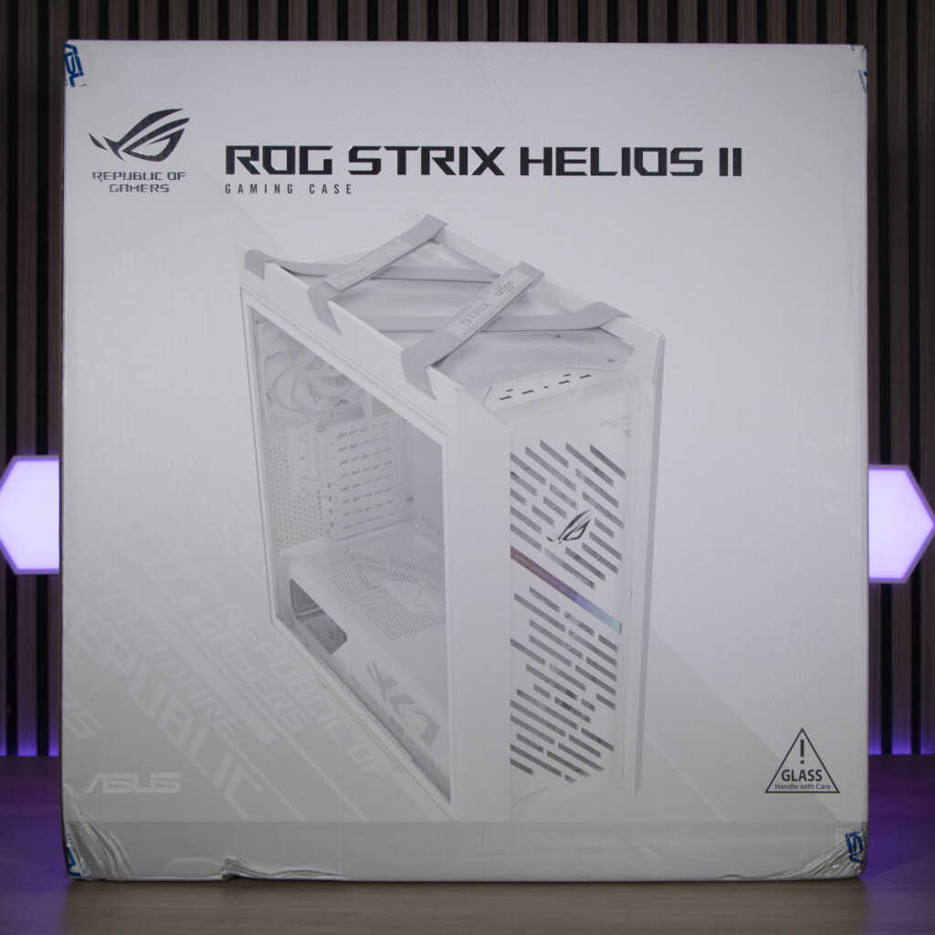 ASUS ROG Helios II emballage face avant