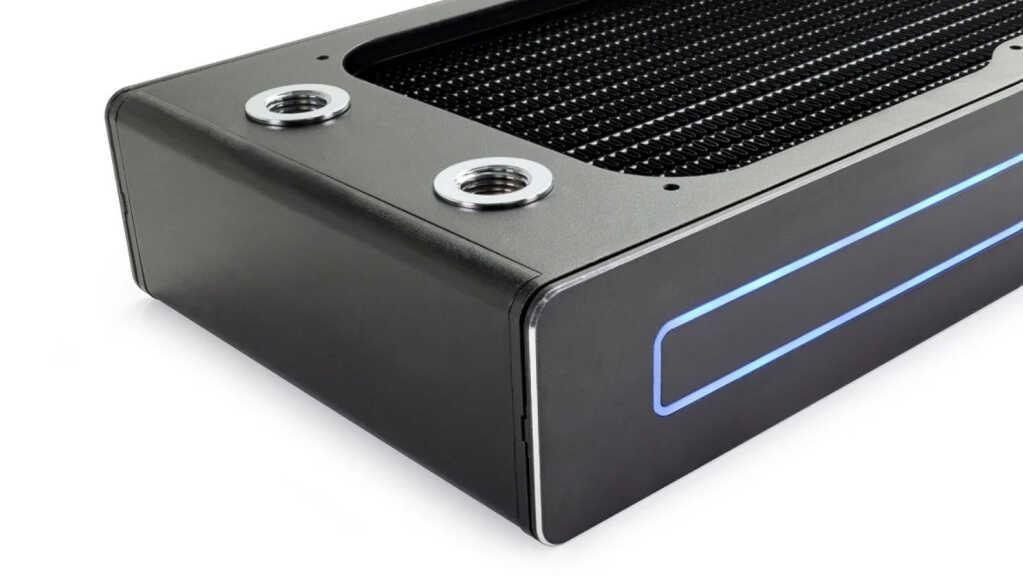 Alphacool Core XT45 Full Copper : radiateurs en cuivre massif pour un refroidissement PC optimisé 19 Alphacool Core XT45 Full Copper ports