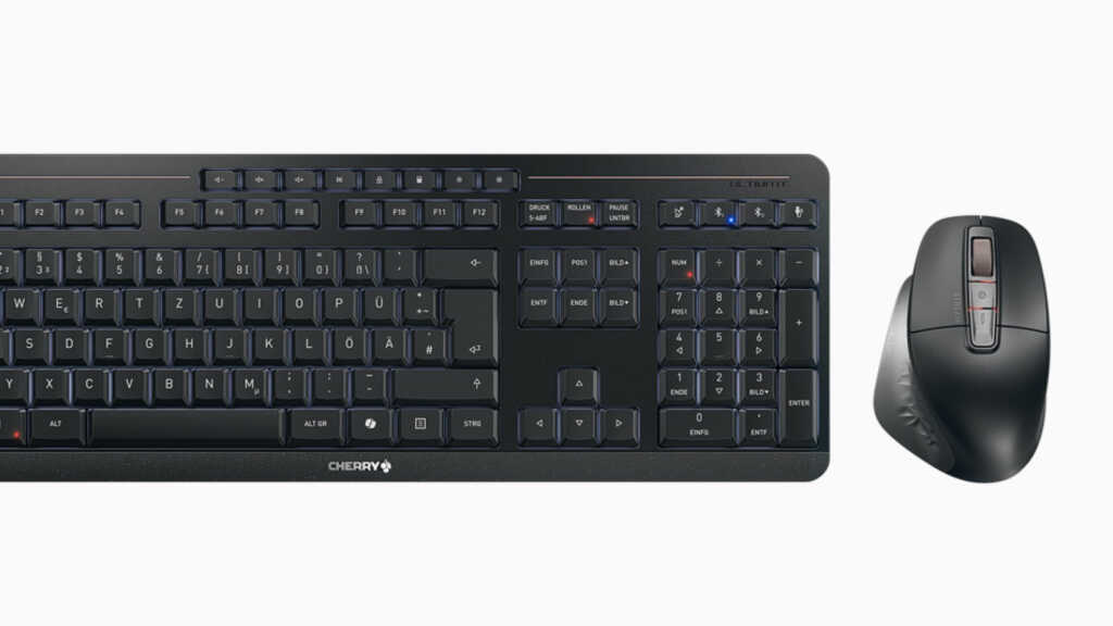 CHERRY STREAM DESKTOP ULTIMATE : confort, précision et personnalisation pour un duo sans fil performant 6 CHERRY STREAM DESKTOP ULTIMATE dessus