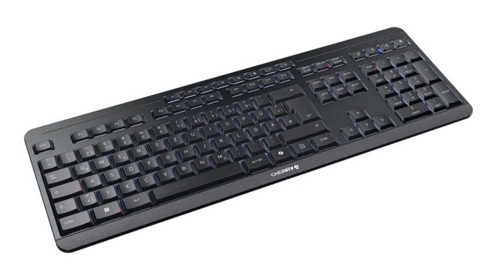 CHERRY STREAM DESKTOP ULTIMATE : confort, précision et personnalisation pour un duo sans fil performant 9 CHERRY STREAM keyboard ULTIMATE dessus