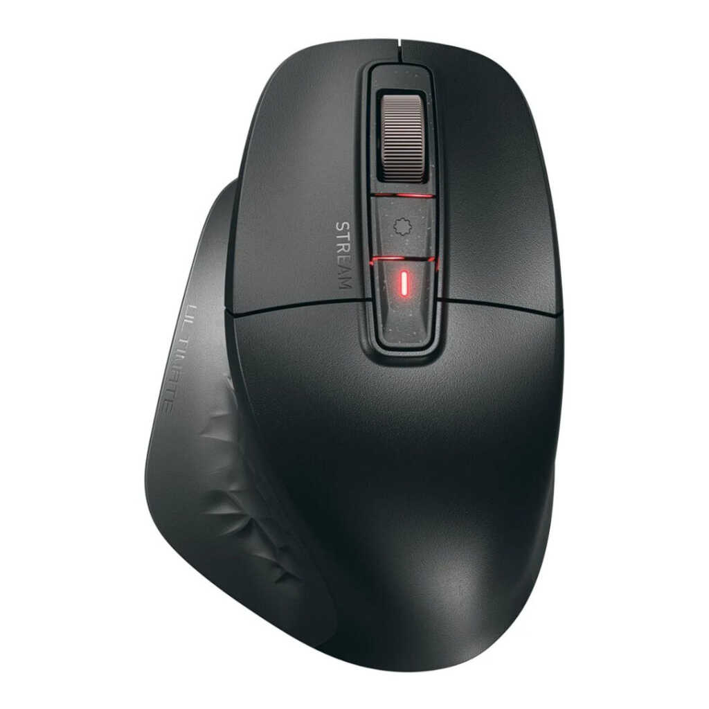 CHERRY STREAM DESKTOP ULTIMATE : confort, précision et personnalisation pour un duo sans fil performant 7 CHERRY STREAM mouse ULTIMATE dessus