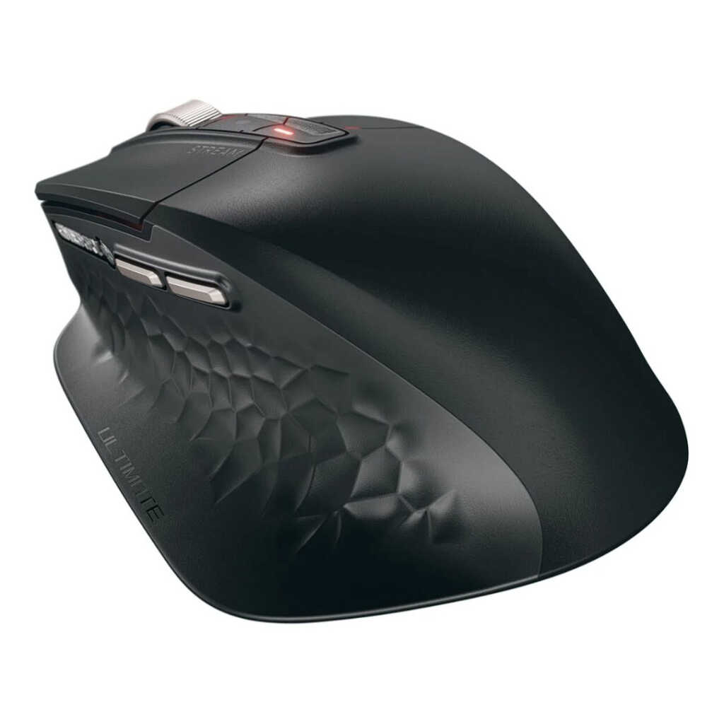CHERRY STREAM DESKTOP ULTIMATE : confort, précision et personnalisation pour un duo sans fil performant 8 CHERRY STREAM mouse ULTIMATE trois quarts