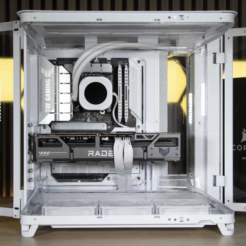 CORSAIR Air 5400 montage chambre principale face