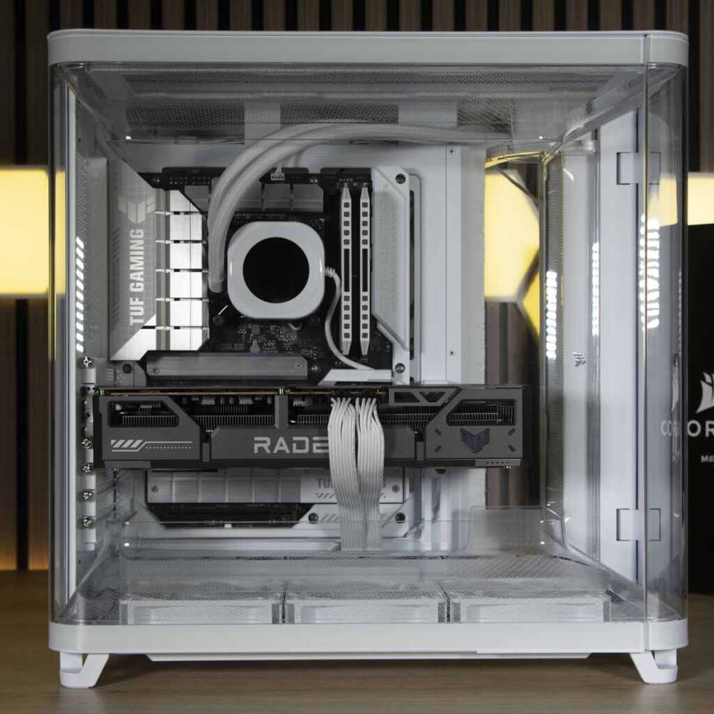 CORSAIR Air 5400 montage chambre principale parois fermées