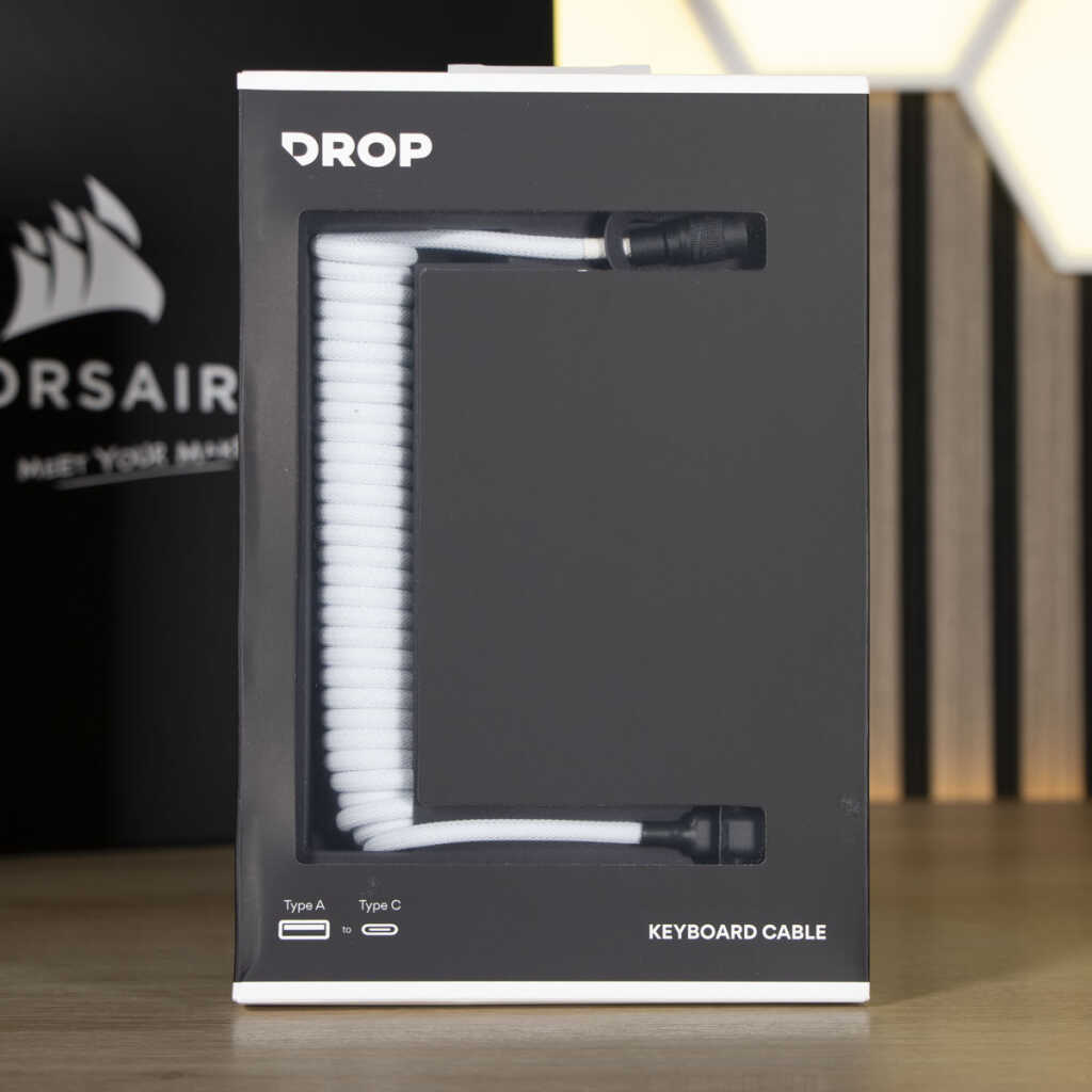 CORSAIR MAKR 75 câbles DROP emballage face avant