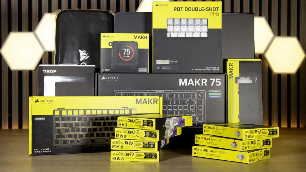 CORSAIR MAKR 75 contenu