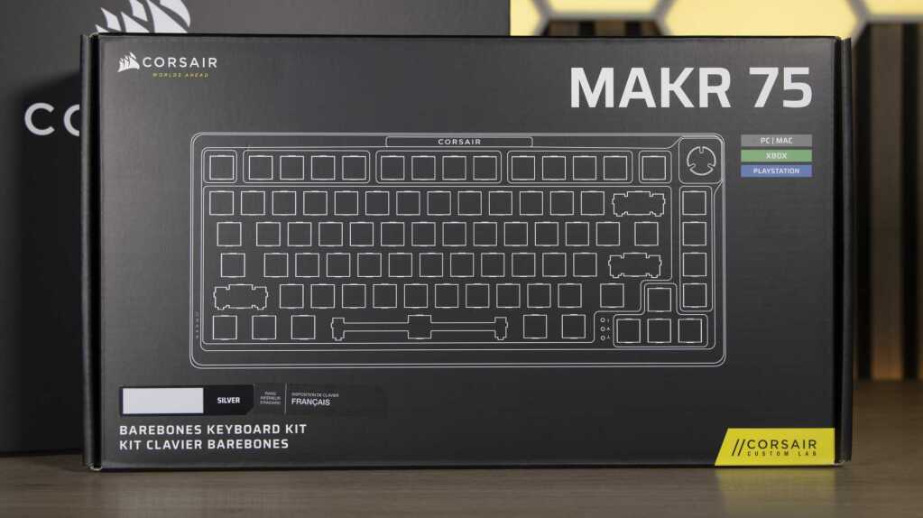 CORSAIR MAKR 75 emballage face avant