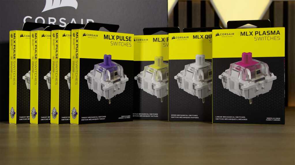 CORSAIR MAKR 75 switches avant