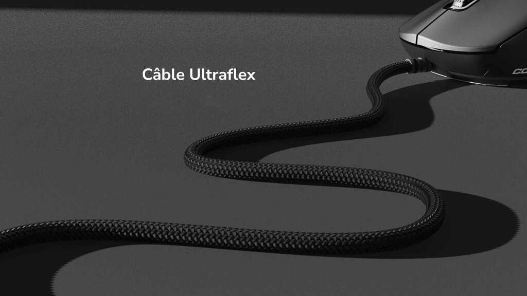 Clavier et souris COMBAT S de COUGAR : un combo conçu pour la précision 6 COUGAR COMBAT S câble