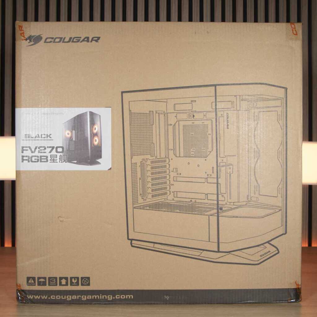 COUGAR FV270 RGB emballage face arrière