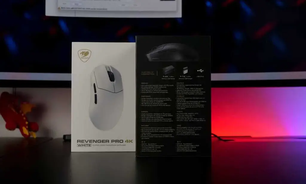 COUGAR Revenger Pro emballagge arrière