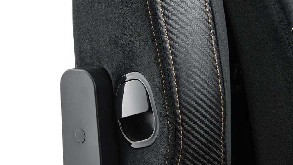 La chaise COUGAR Titan Pro passe en V2 : système de soutien lombaire avancé et structure surdimensionnée 5 COUGAR Titan Pro V2 cuir tissu