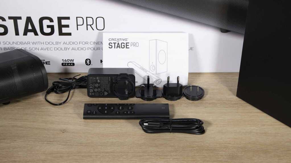 CREATIVE Stage Pro accessoires