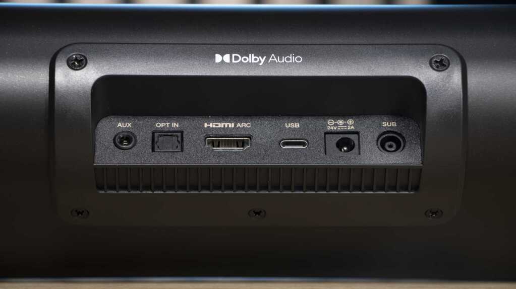 CREATIVE Stage Pro connexions arrière