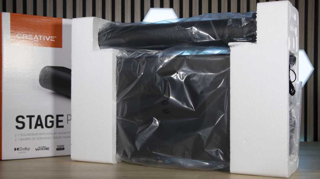 CREATIVE Stage Pro déballage