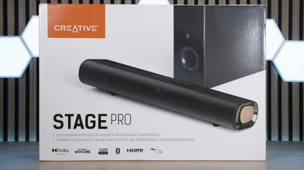 CREATIVE Stage Pro emballage face avant