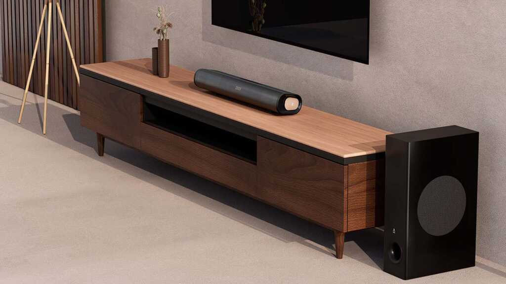 CREATIVE Stage Pro sous TV