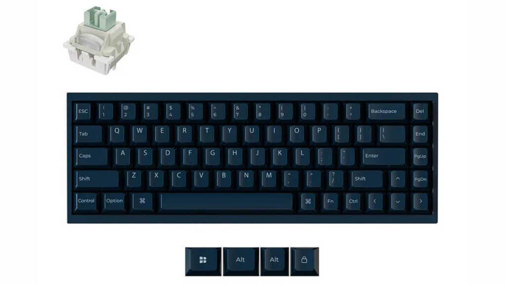 Keychron Q16 HE 8K : un clavier magnétique entièrement en céramique 3 Clavier magnétique Keychron Q16 HE 8K noir switches