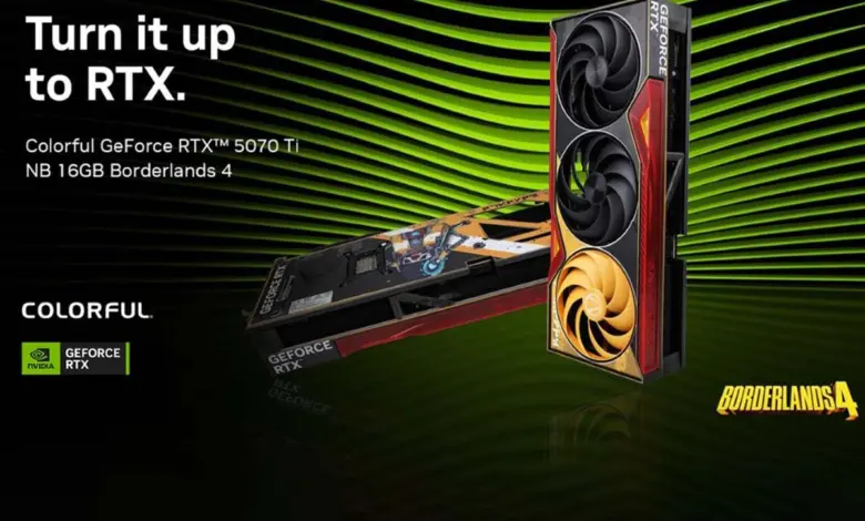 GeForce RTX 5070 Ti Borderlands 4 : l’édition BattleAx limitée de Colorful se dévoile 1 Colorful GeForce RTX 5070 Ti BattleAx Borderlands 4 Edition hero