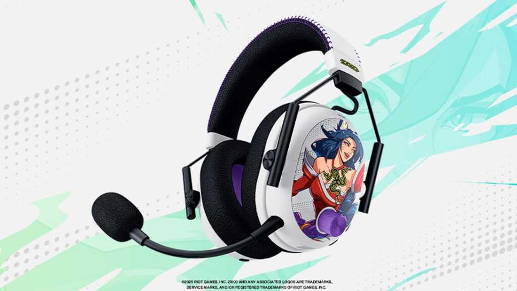 RAZER présente la collection 2XKO en collaboration avec Riot Games 3 Coolerction RAZER 2XKO blackshark V3 Pro