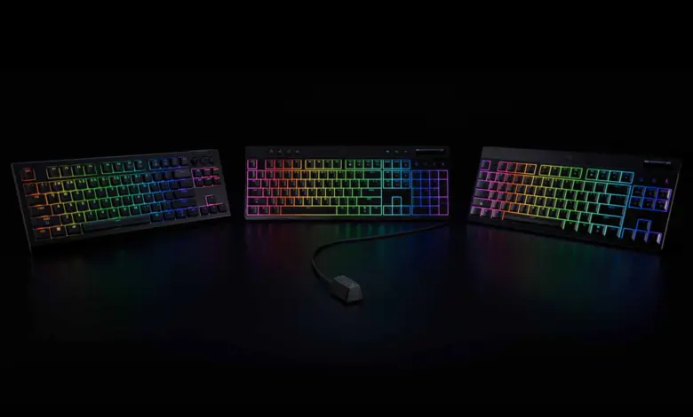 Hyperpolling 4000 Hz claviers Razer Blackwidow Couv