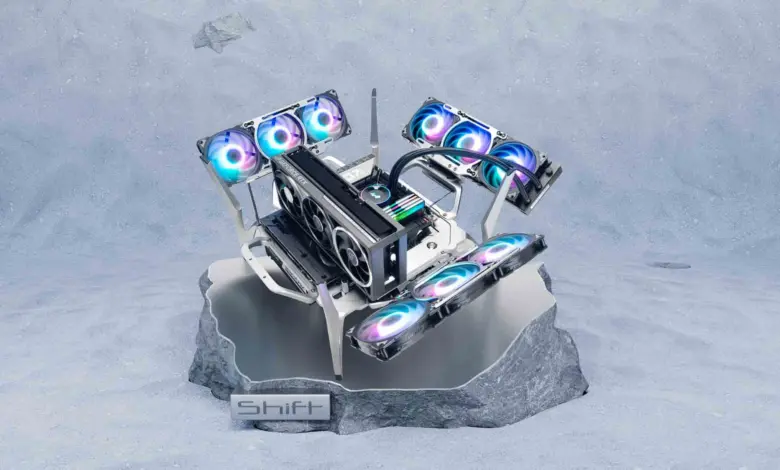 InWin SHIFT : un châssis à cadre ouvert Premium 1 InWin Shift Couv